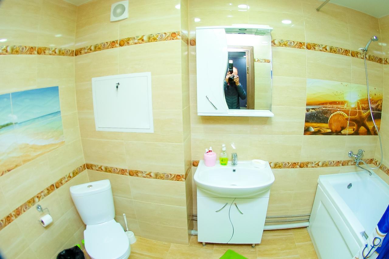Apartlux On Slavskogo 26 View River Ust-Kamenogorsk Luaran gambar